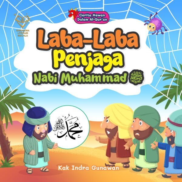 Cover dpn ISBN Laba-laba Penjaga Nabi Muhammad