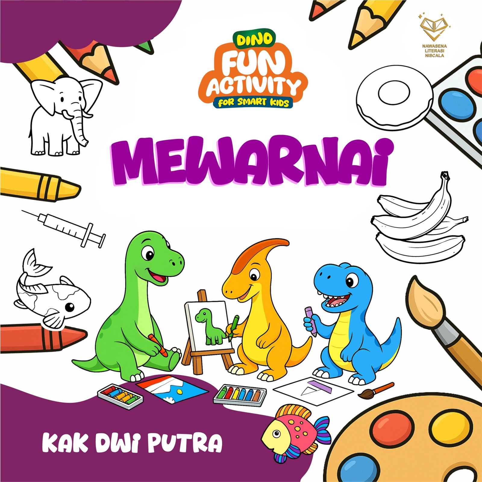 ISBN dpn Cover Mewarnai