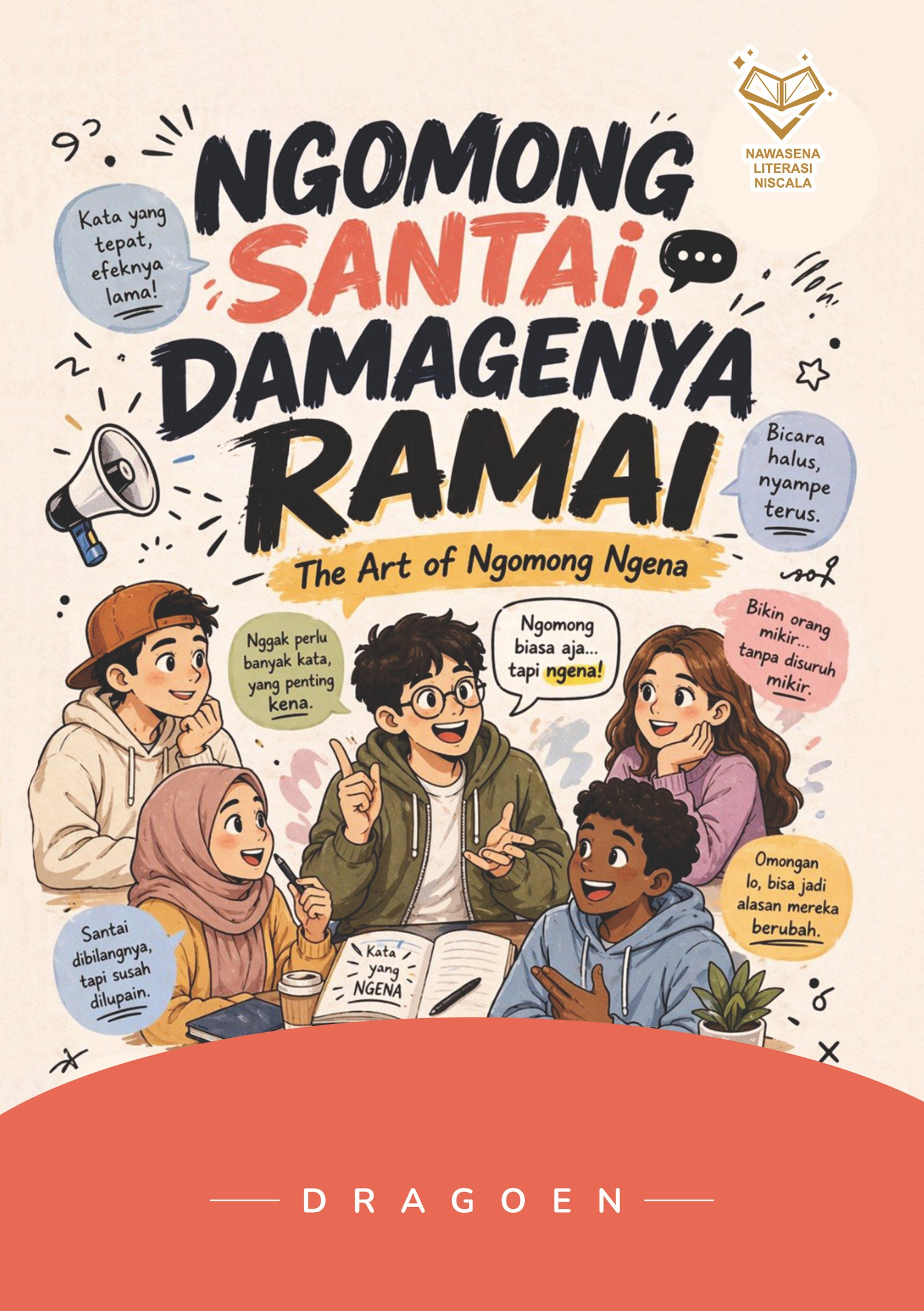 Cover depan ISBN Ngomong Santai